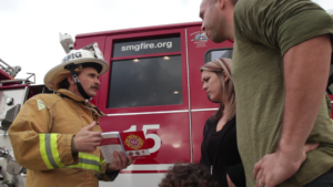 Red Guide given to fire survivors