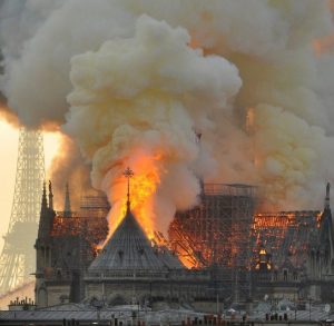 Notre Dame Cathedral fire 2019