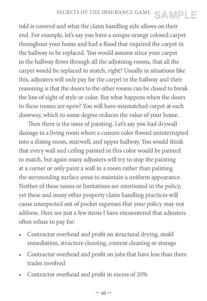 Secrets of the Insurance Game: Sample: Page 63