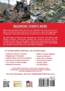 The Red Guide to Recovery (Disaster Recovery): National Book Sample: Backcover